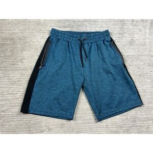 Game Time Athletic Shorts‎ Mens Large Blue Pull On Pockets Drawstring Polyester